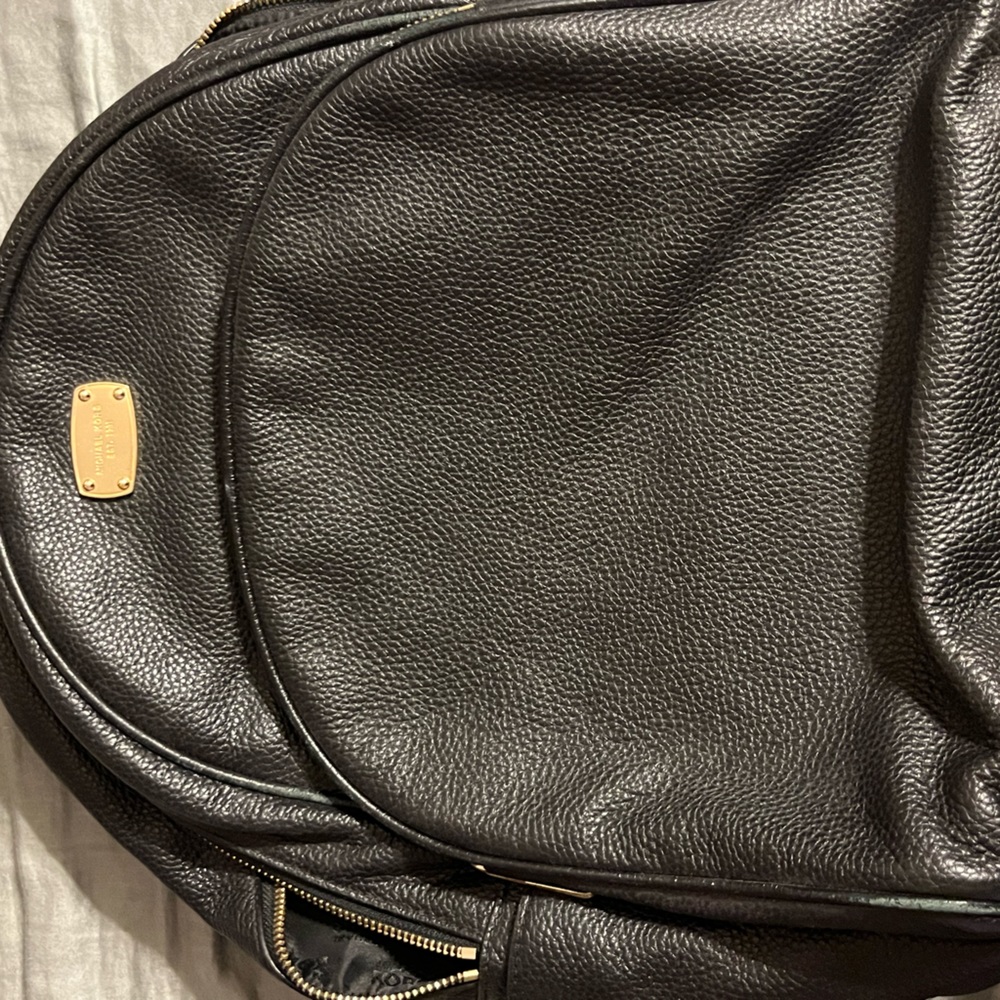 Michael Kors Abbey Leather Backpack Large Purse Tote